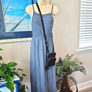 Old Navy Blue Maxi Dress